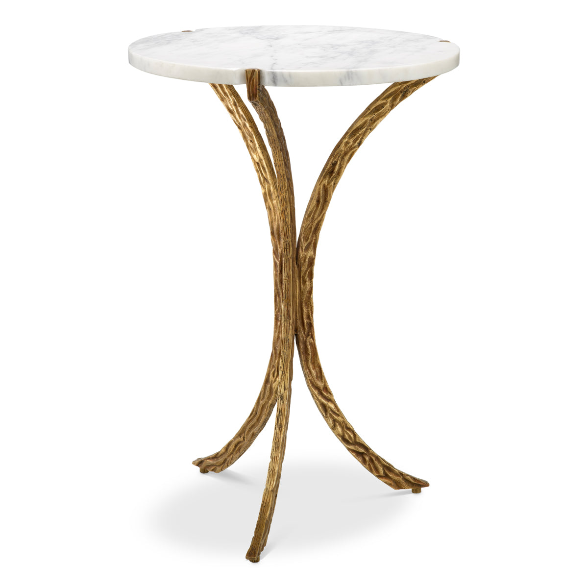 White Marble Side Table Emmeline | Eichholtzmh.com