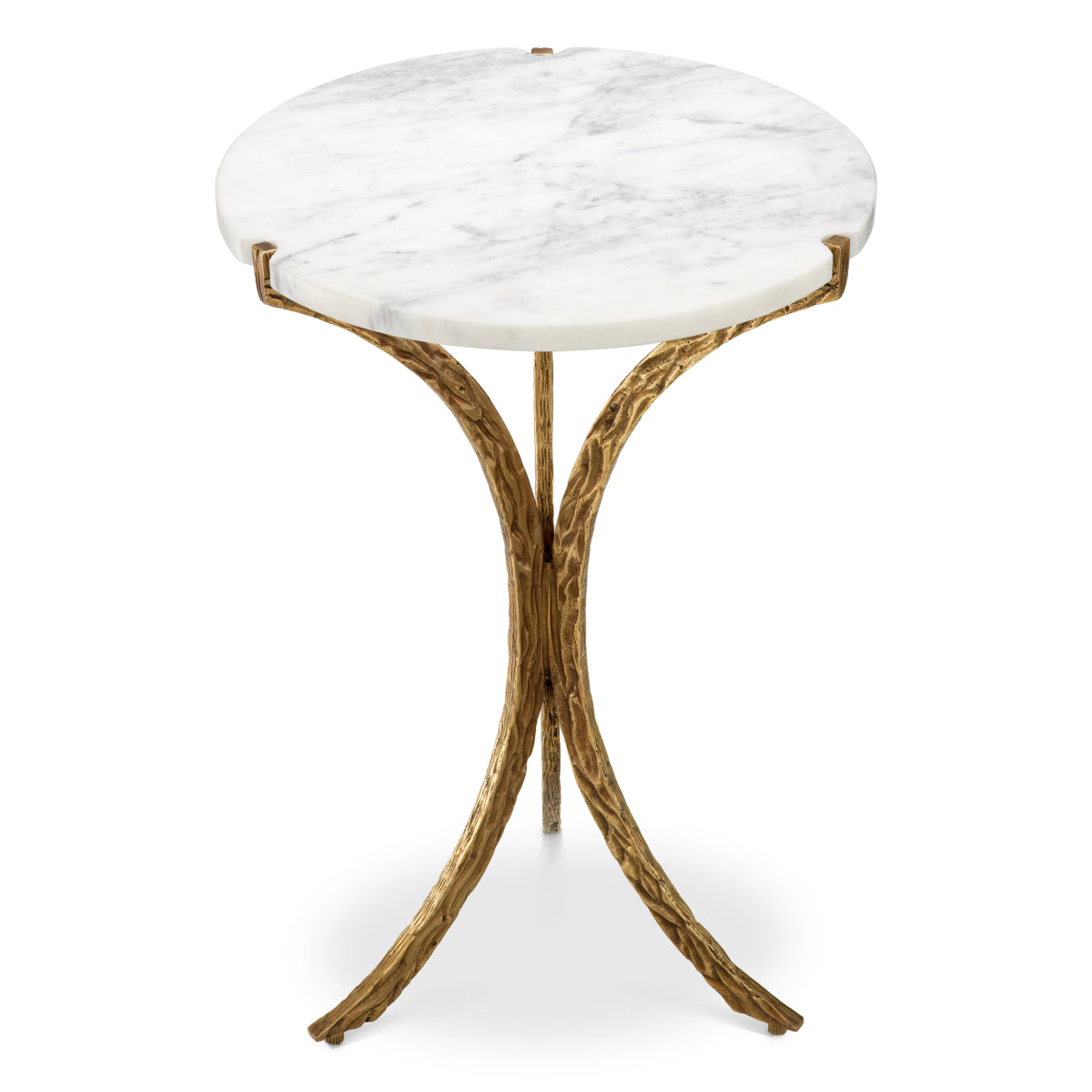 White Marble Side Table Emmeline | Eichholtzmh.com
