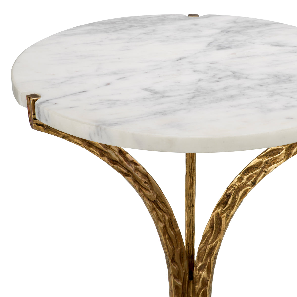 White Marble Side Table Emmeline | Eichholtzmh.com