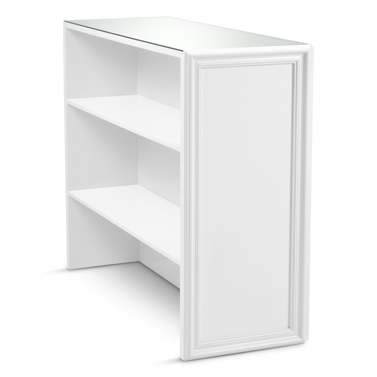 White Ribbed Bar Cabinet Roland | Eichholtzmh.com
