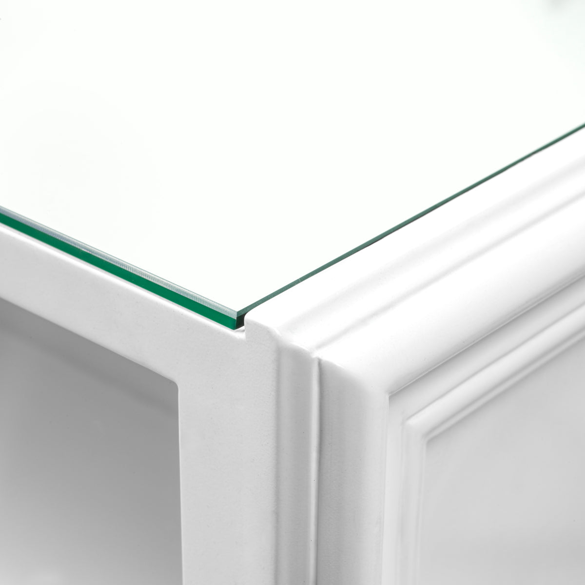 White Ribbed Bar Cabinet Roland | Eichholtzmh.com