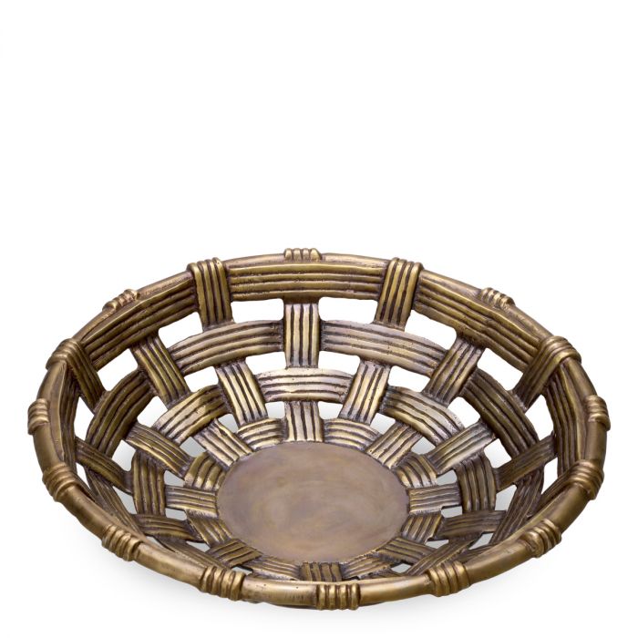 Bowl Arona vintage brass finish