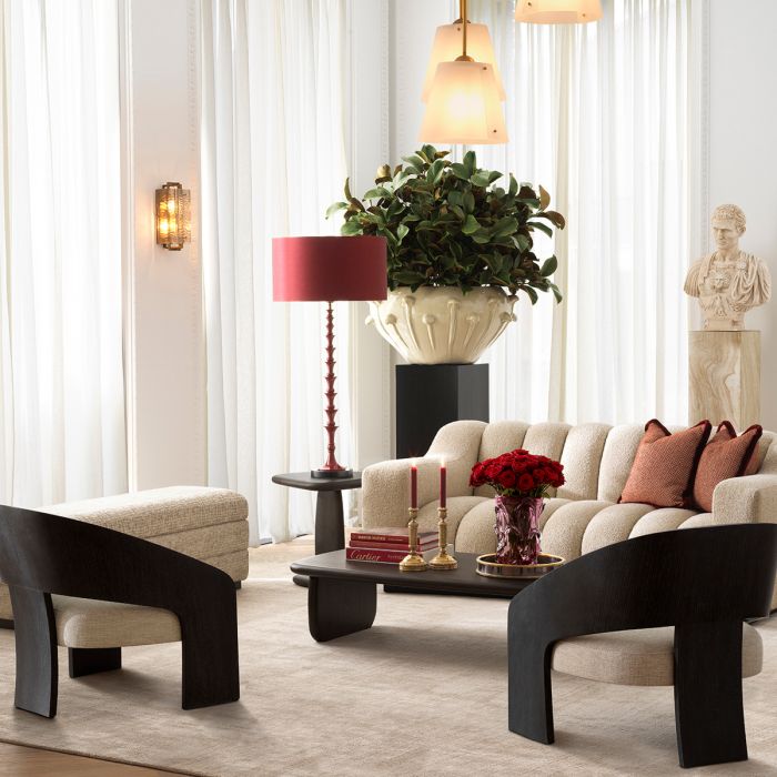 Wall Lamp Solara vintage brass finish