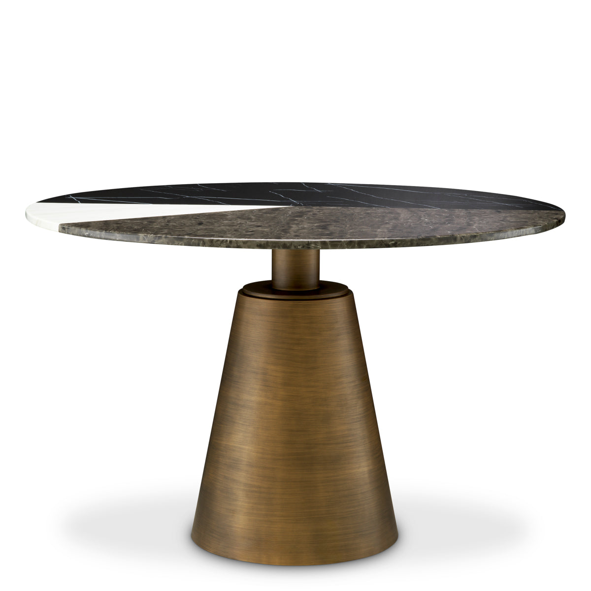 Copper Base Dining Table Tricolori | Eichholtzmh.com