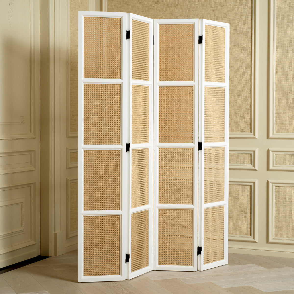 Natural Cane Folding Screen Bahamas | Eichholtzmh.com