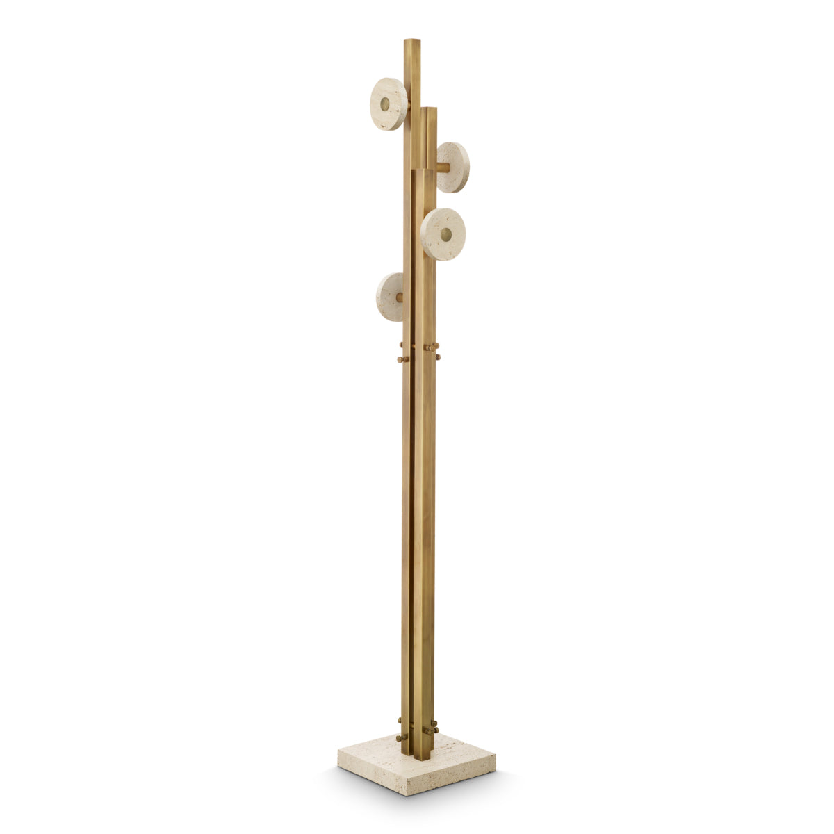 Travertine Base Coat Rack Amador | Eichholtzmh.com