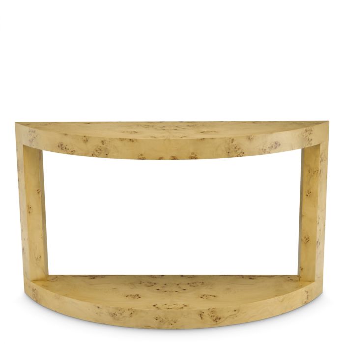 Console Table Raphael mappa burl veneer