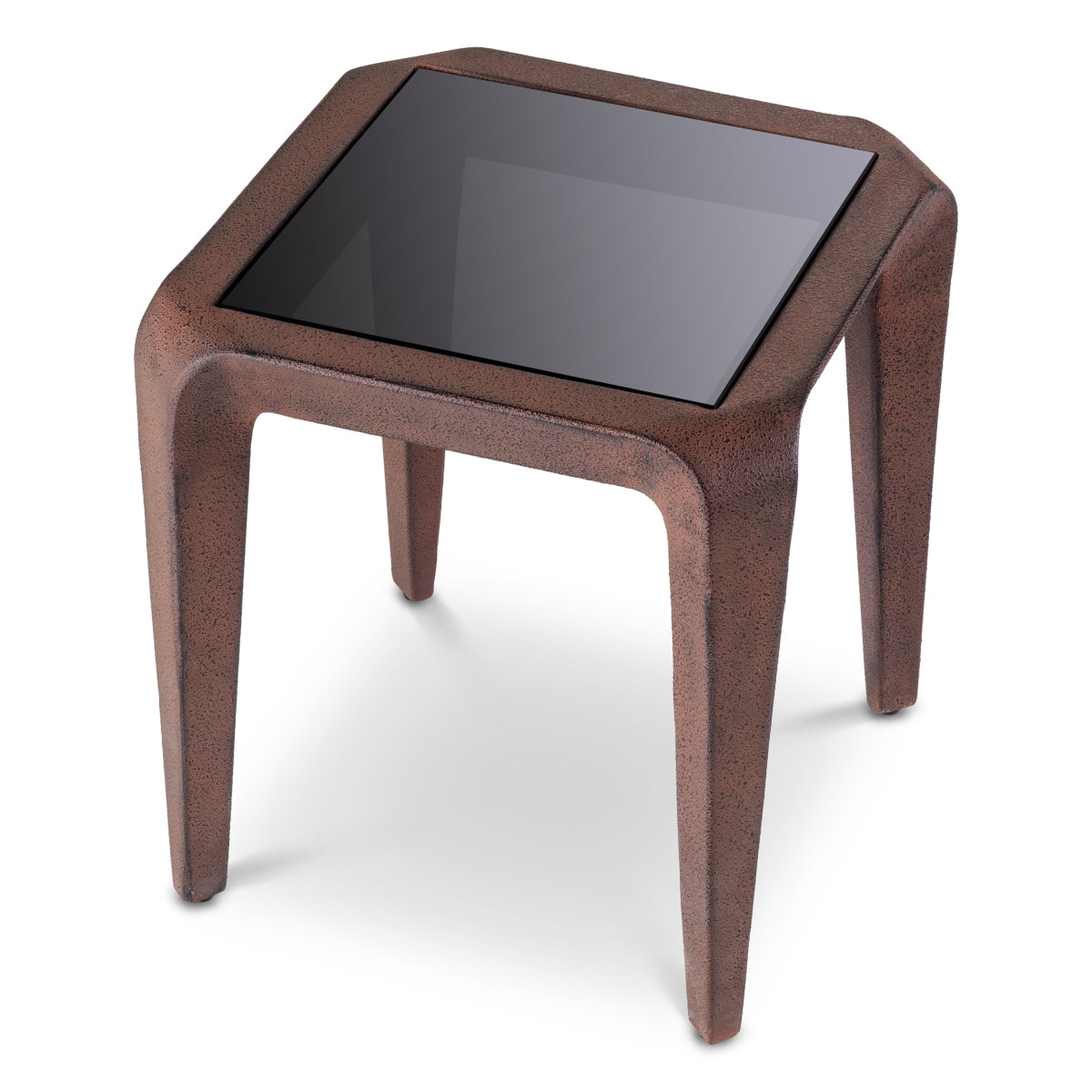 Oxidized Aluminum Side Table Quentin | Eichholtzmh.com
