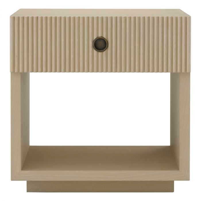 Nightstand Dimitrios washed oak veneer