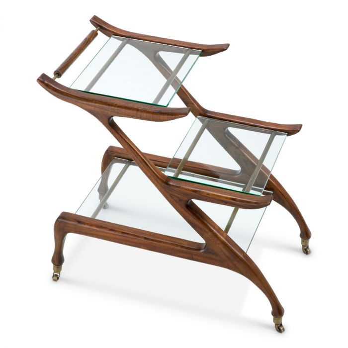 Trolley Manzo Double classic brown