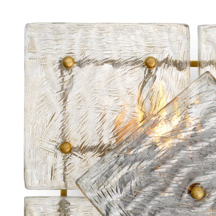 Wall Lamp Hestia vintage brass finish