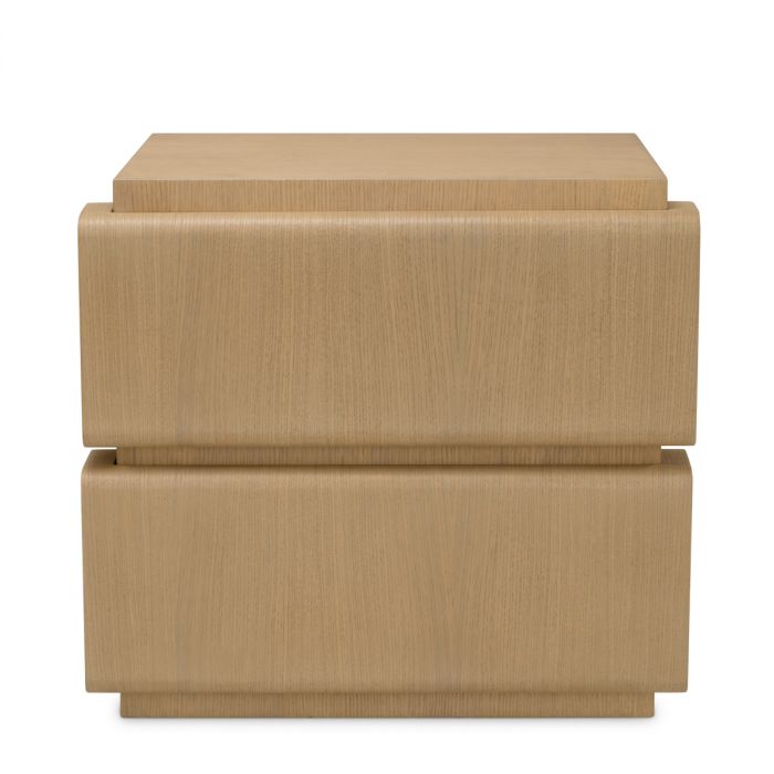 Nightstand Colston natural oak veneer
