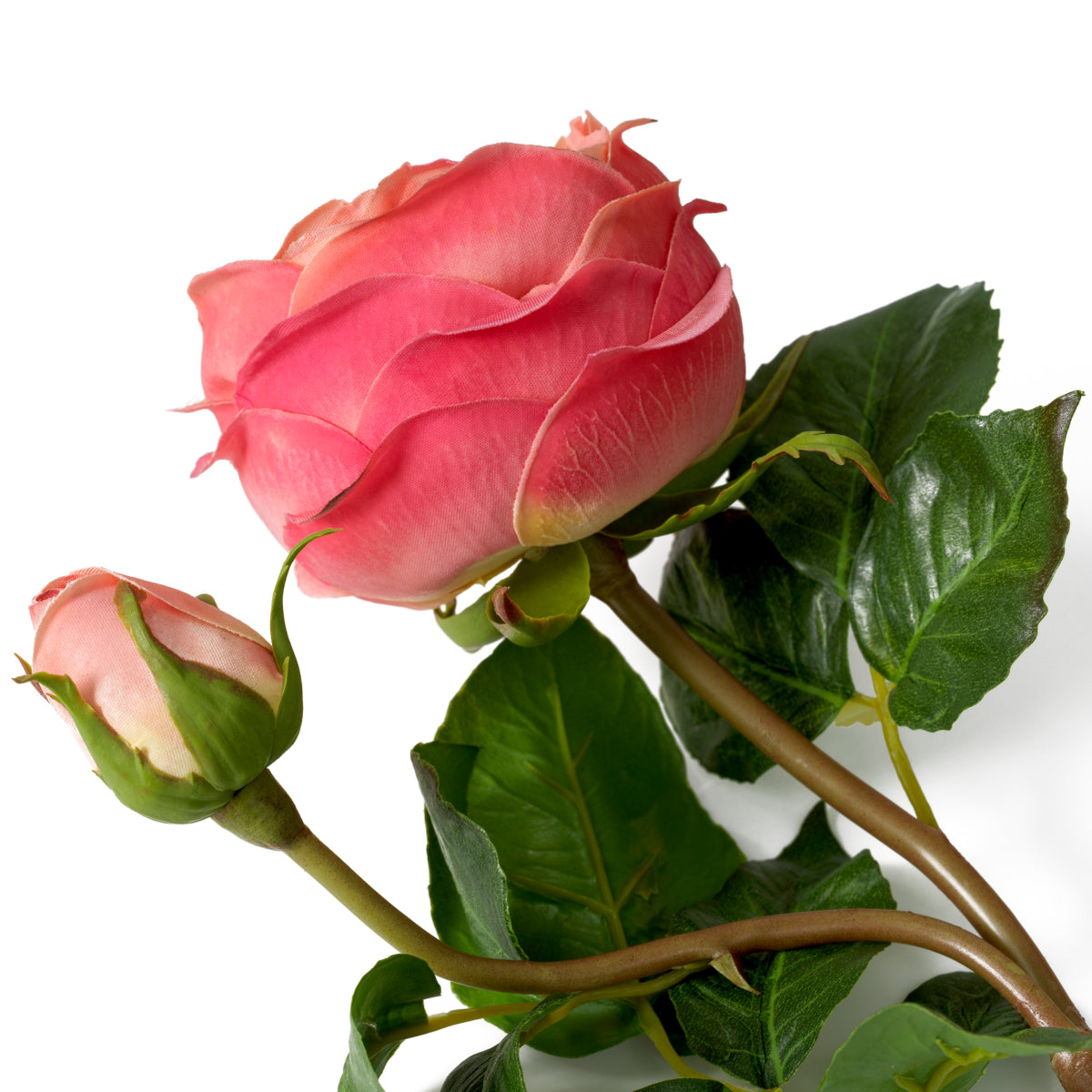 Peach Artificial Floral Bouquet (72pcs) Roses