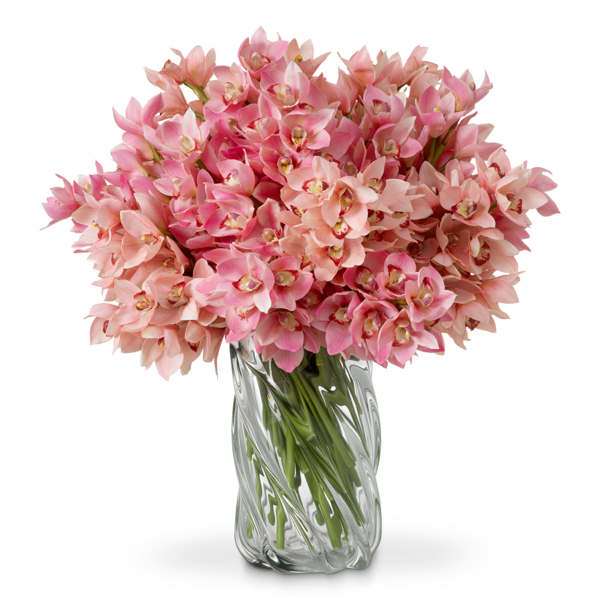 Pink Orchids Bouquet (36) Cymbidium | Eichholtzmh.com