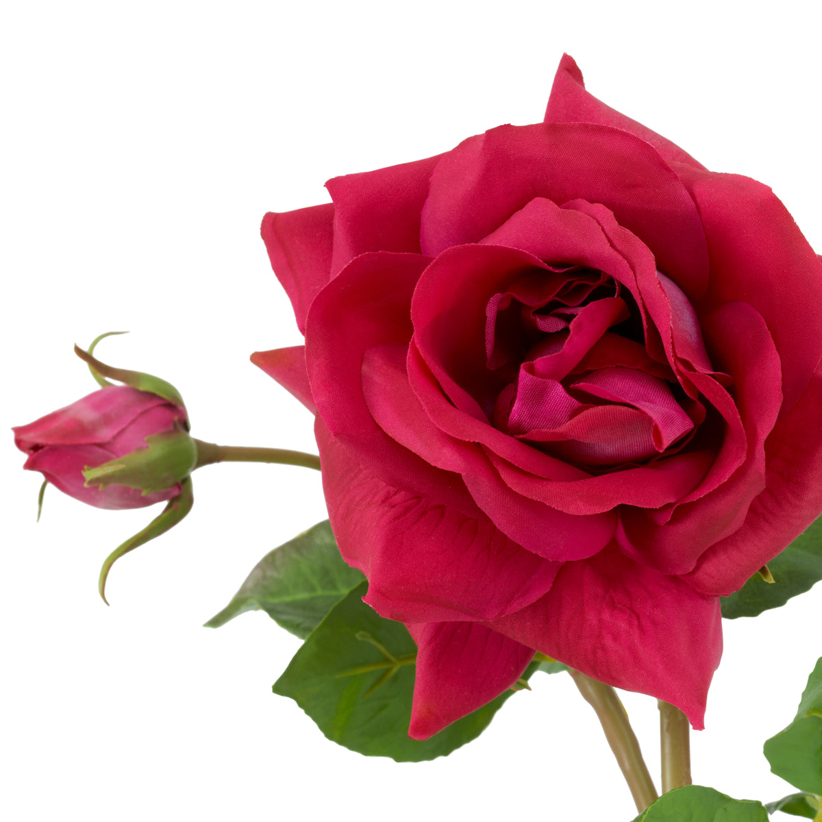 Red & Pink Artificial Bouquet Set (72pcs) Roses