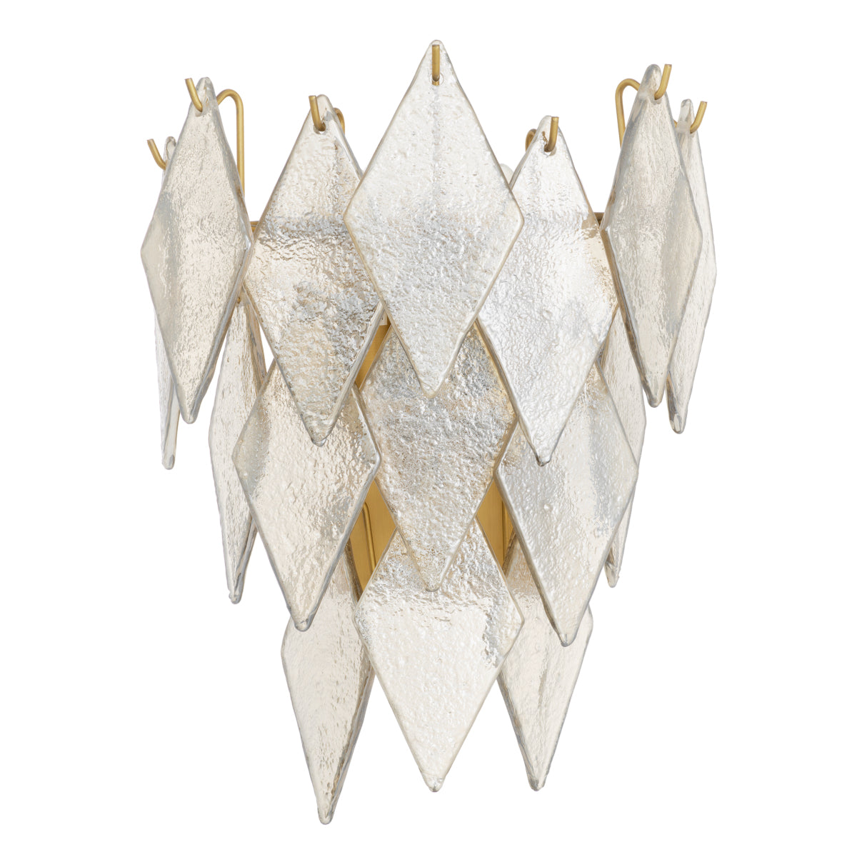Sugared Glass Wall Lamp Rhombus | Eichholtzmh.com
