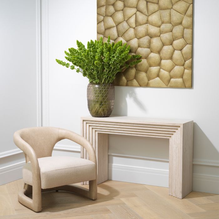Console Table Tarrington travertine