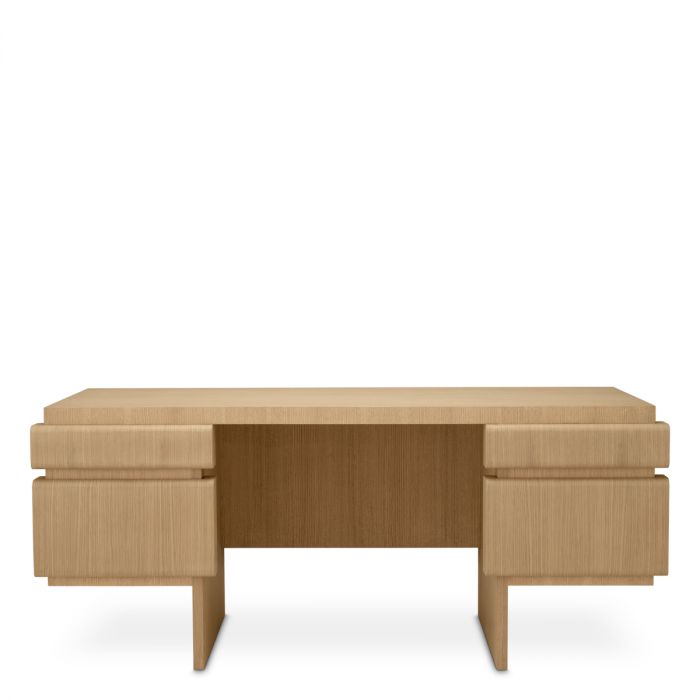 Desk Colston natural oak veneer