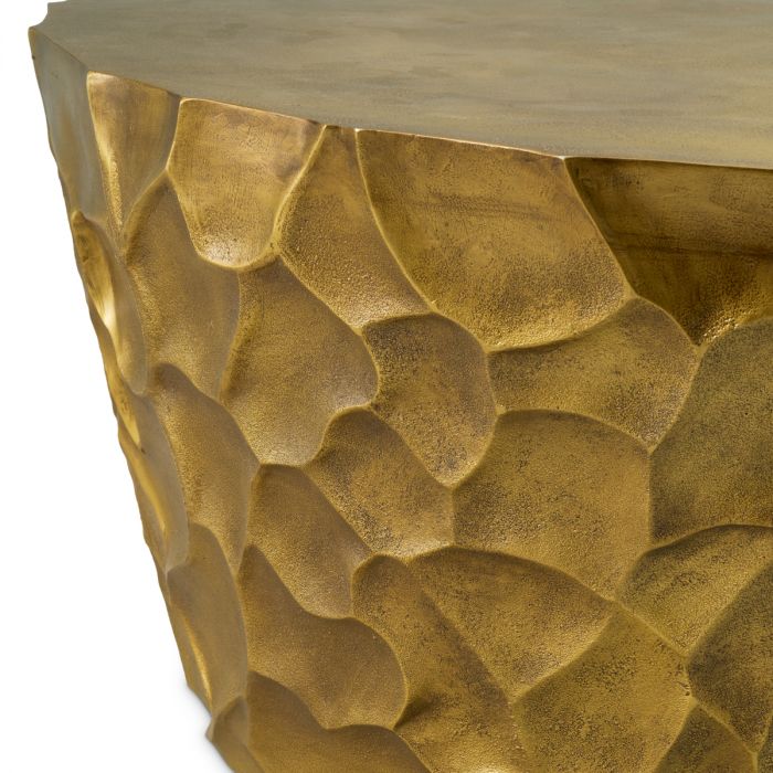 Coffee Table Fiorentino vintage brass finish