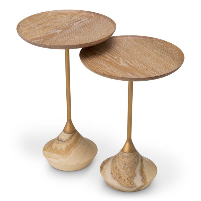 Side Table Puglia onyx set of 2