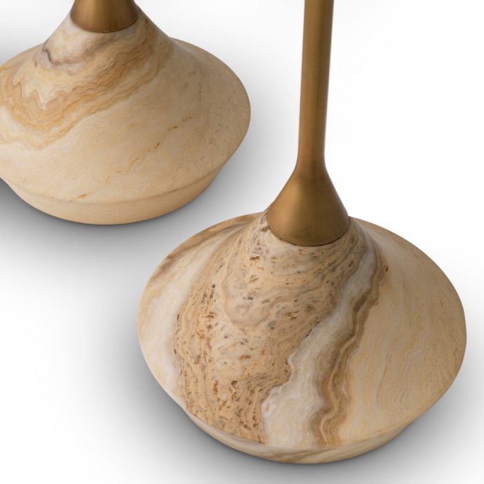 Side Table Puglia onyx set of 2