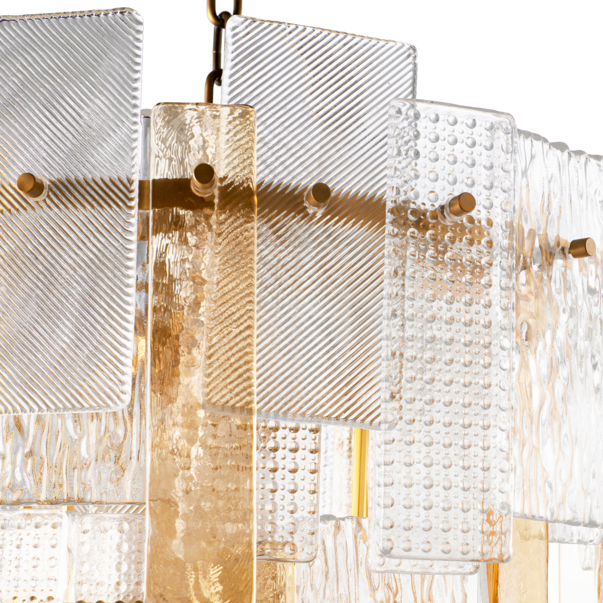 Textured Glass Chandelier Cassiano | Eichholtzmh.com