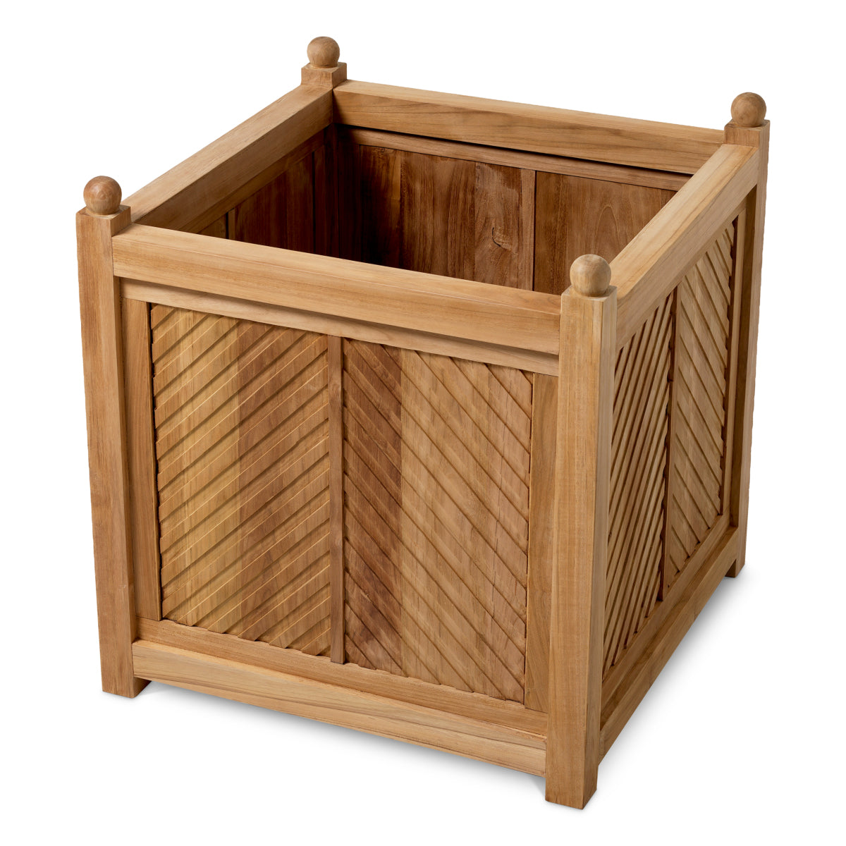 Natural Teak Outdoor Planter Stanmore | Eichholtzmh.com