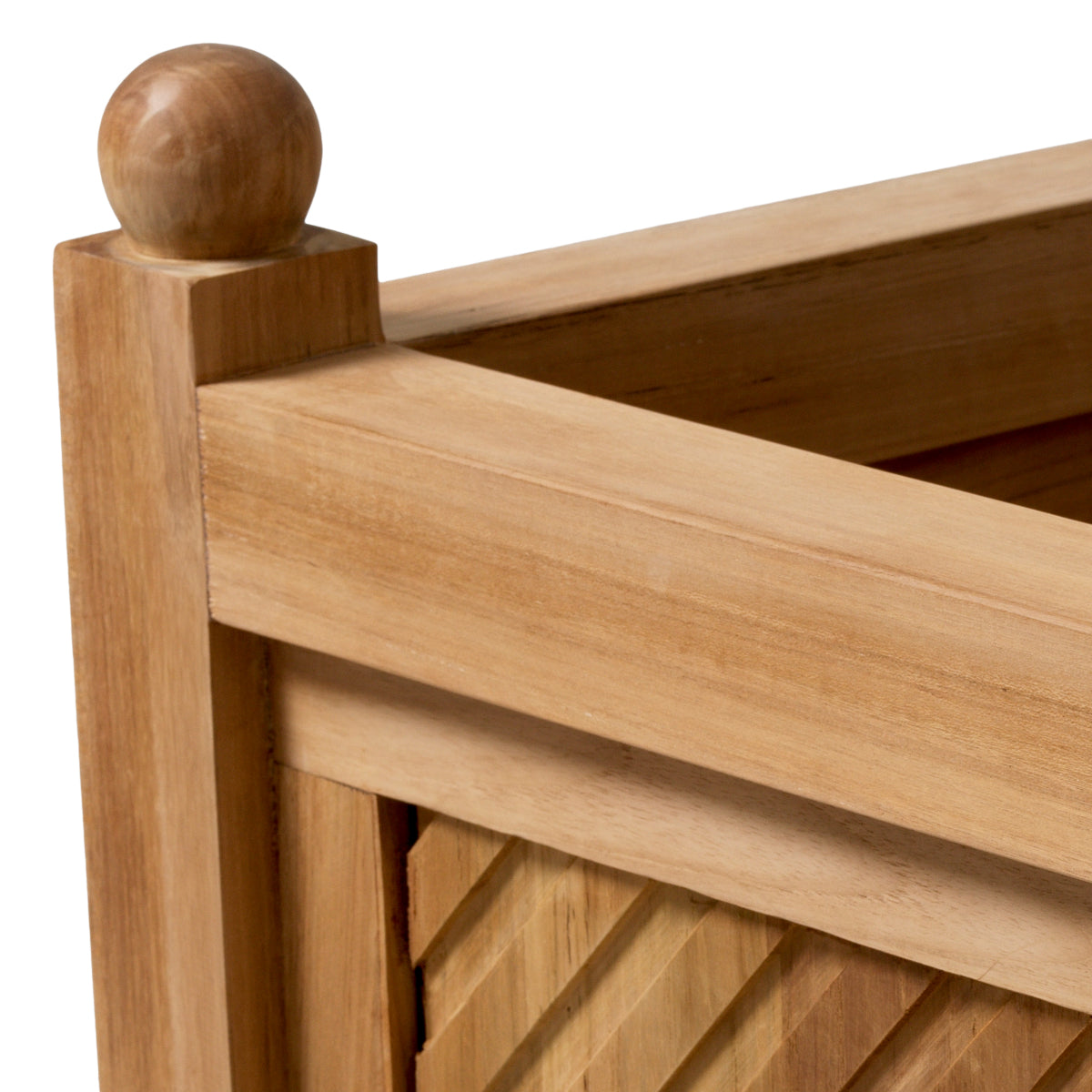 Natural Teak Outdoor Planter Stanmore | Eichholtzmh.com