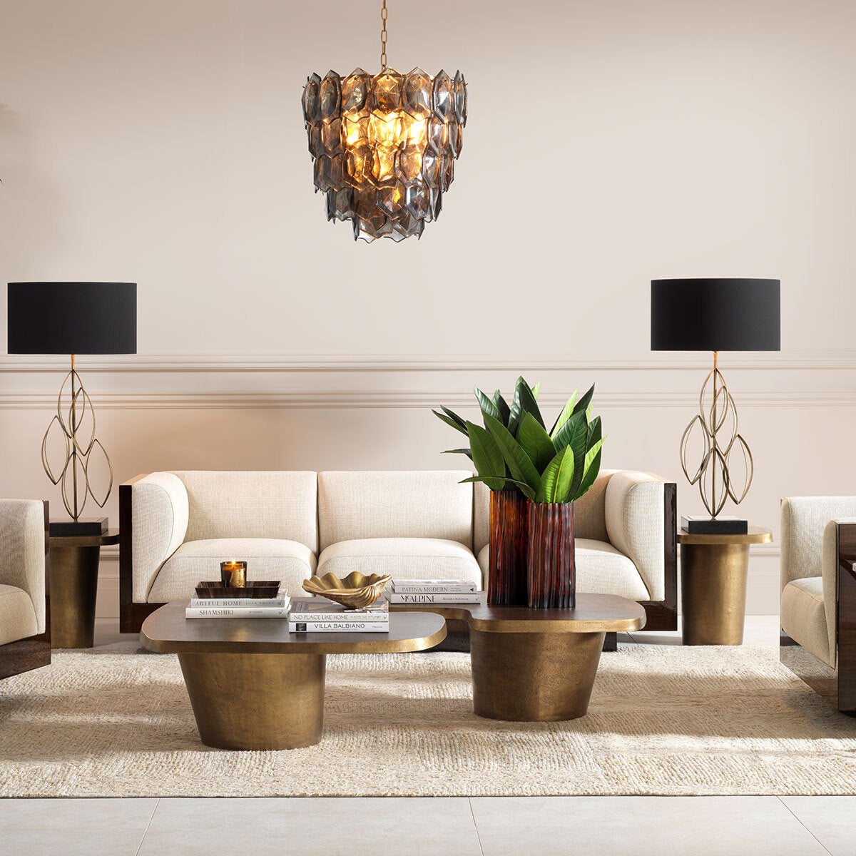 Eucalyptus Veneer Upholstered Sofa Sebastian | Eichholtzmh.com