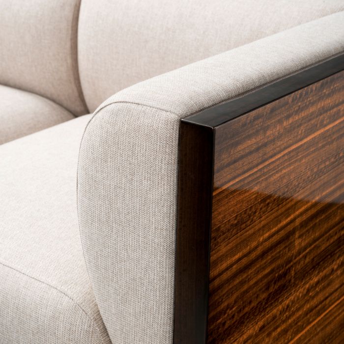 Sofa Sebastian eucalyptus veneer loki natural