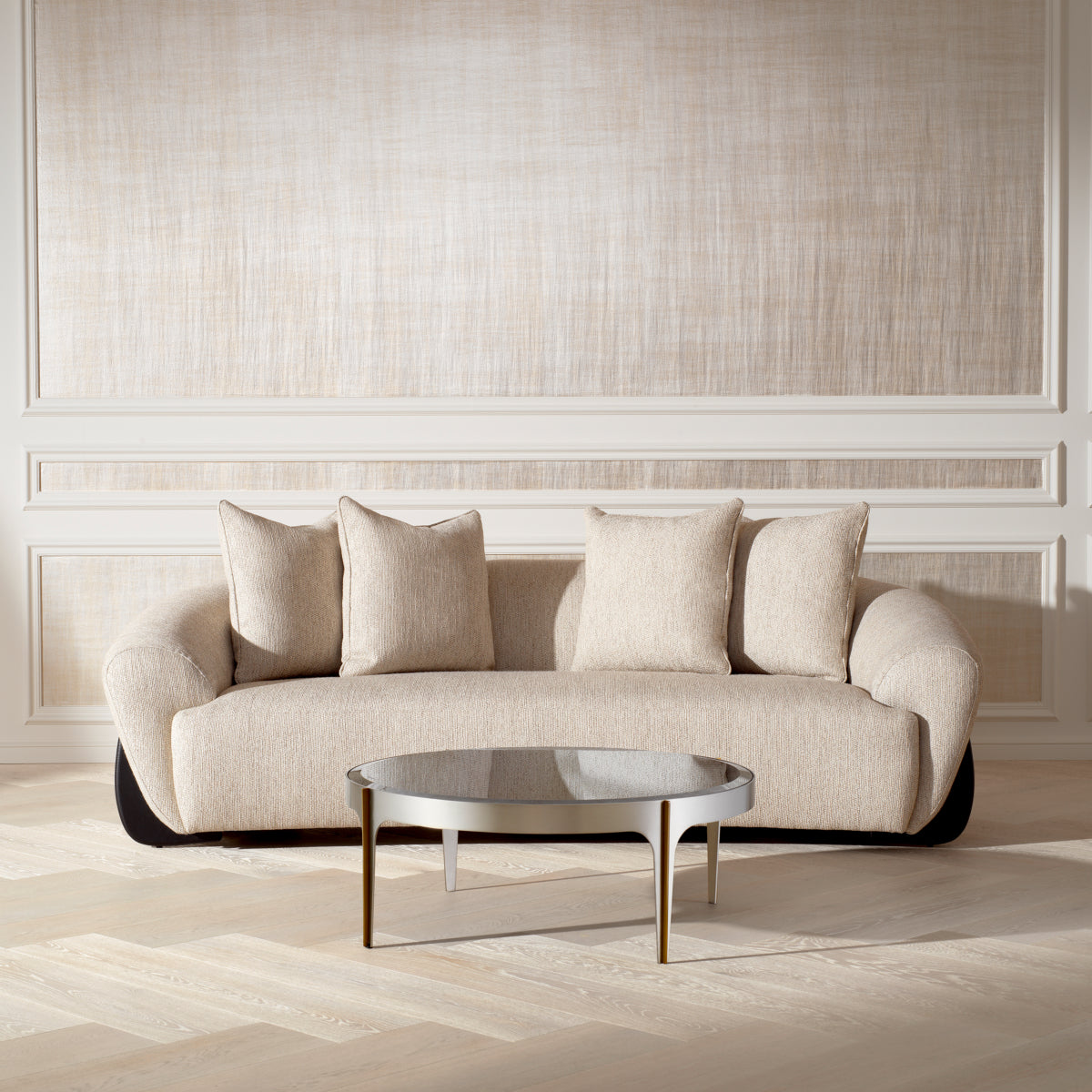 Black Glass Coffee Table S Artemisa | Eichholtzmh.com