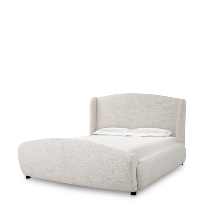 Bed Frame Mellory Queen size seashell off-white