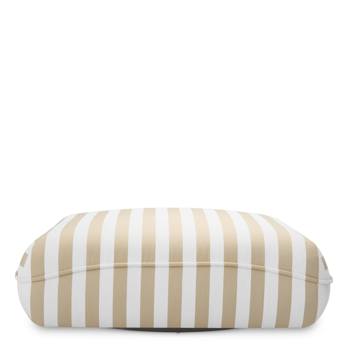 Beige Stripes Outdoor Pouf Relax | Eichholtzmh.com