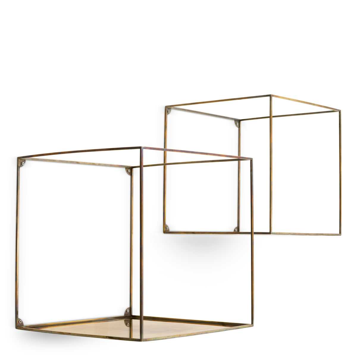 Vintage Brass Wall Racks (2) Deco | Eichholtzmh.com