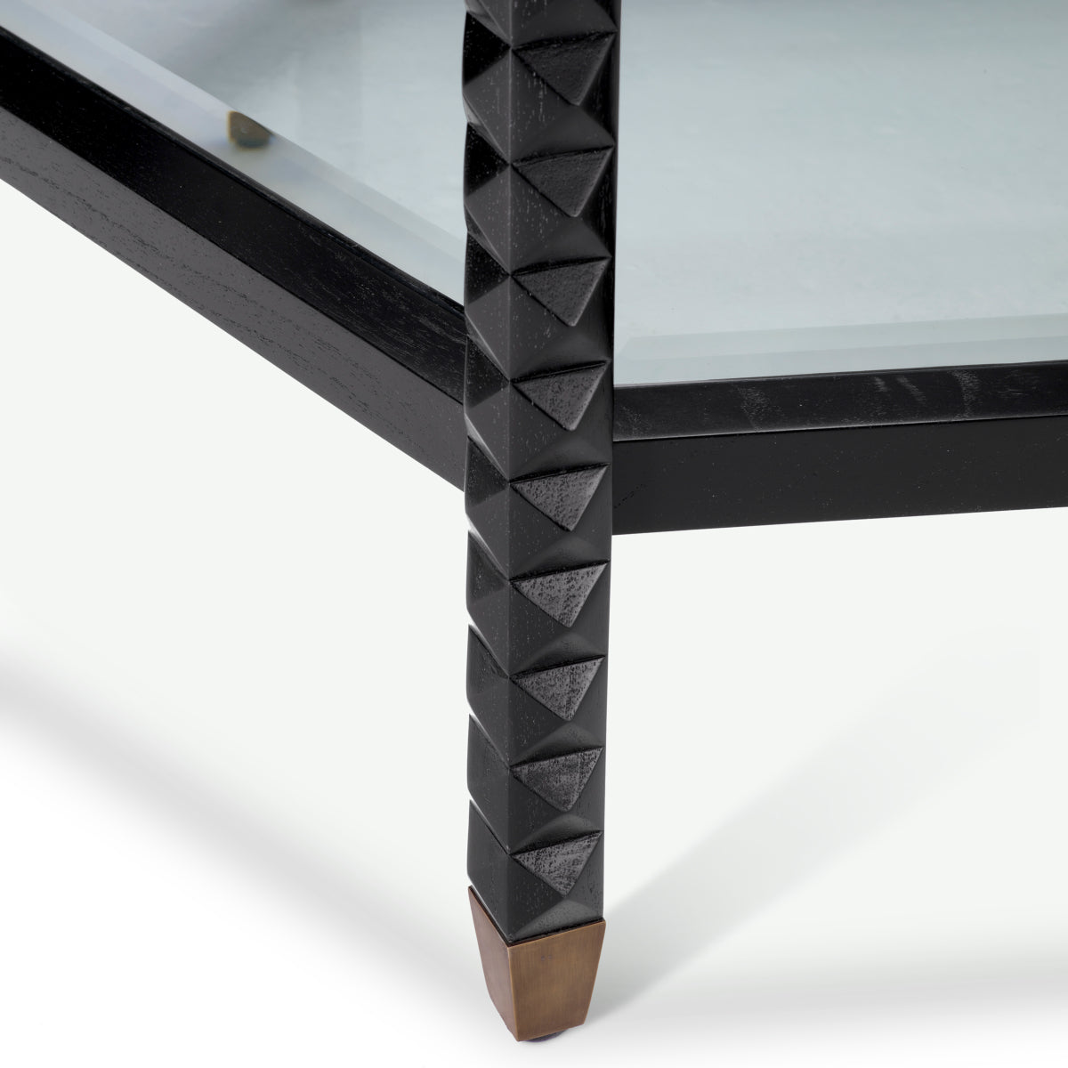 Black Hexagonal Coffee Table Cornelius | Eichholtzmh.com