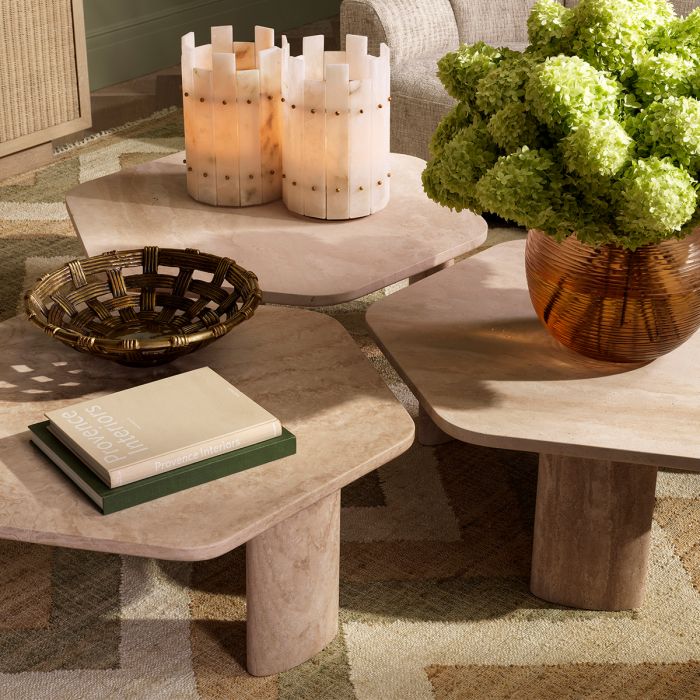 Coffee Table Zenitho travertine