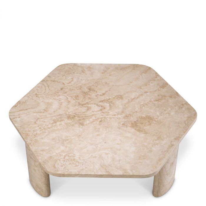 Coffee Table Zenitho travertine