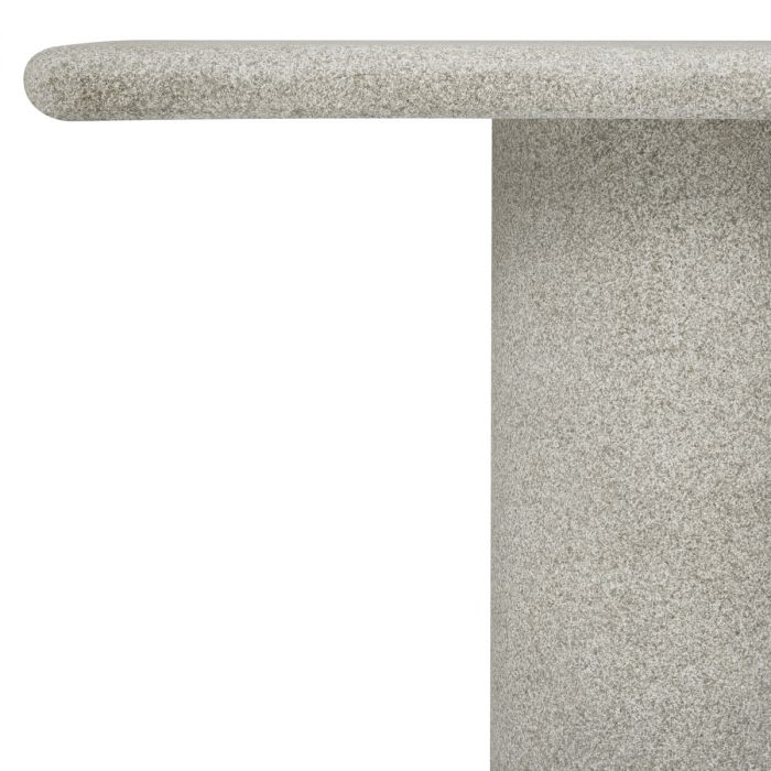 Outdoor Dining Table Cloverdale grey stone texture