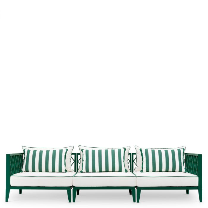 Outdoor Sofa Ocean Club L green blaise off-white florent green