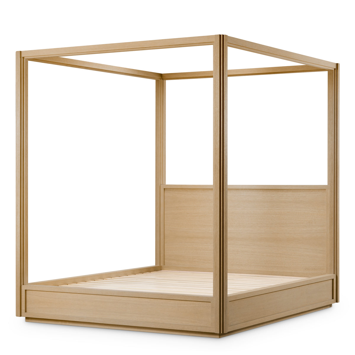 Oak Canopy King Bed Tribeca | Eichholtzmh.com