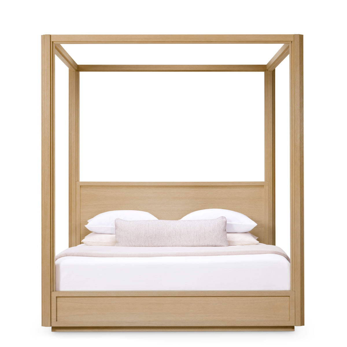 Oak Canopy King Bed Tribeca | Eichholtzmh.com