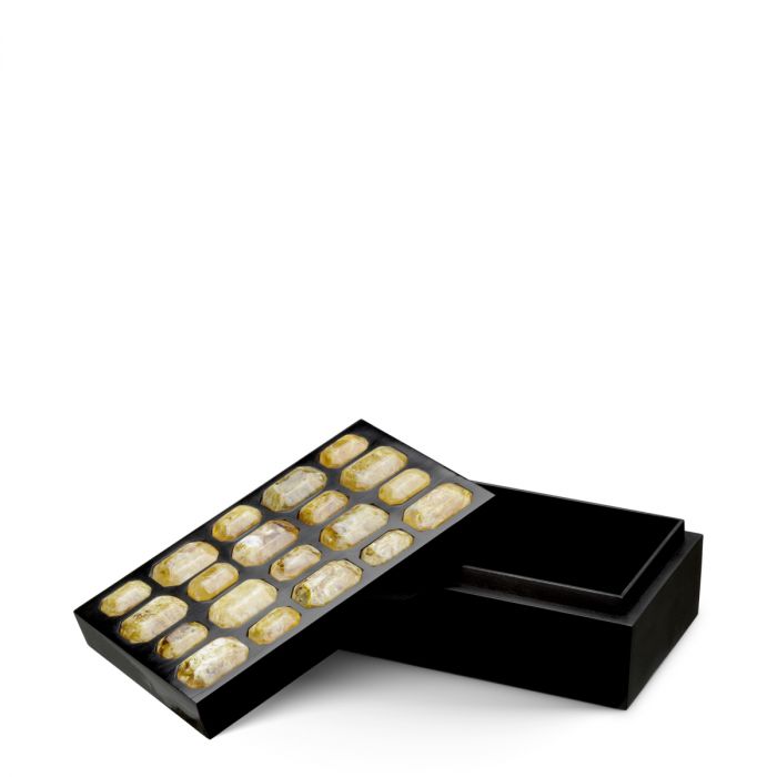 Box Lucida S faux amber