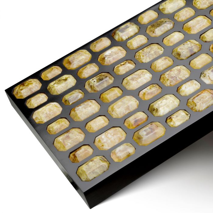 Box Lucida L faux amber