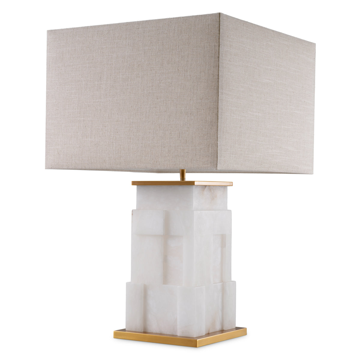 Alabaster Base Table Lamp Fabiano | Eichholtzmh.com