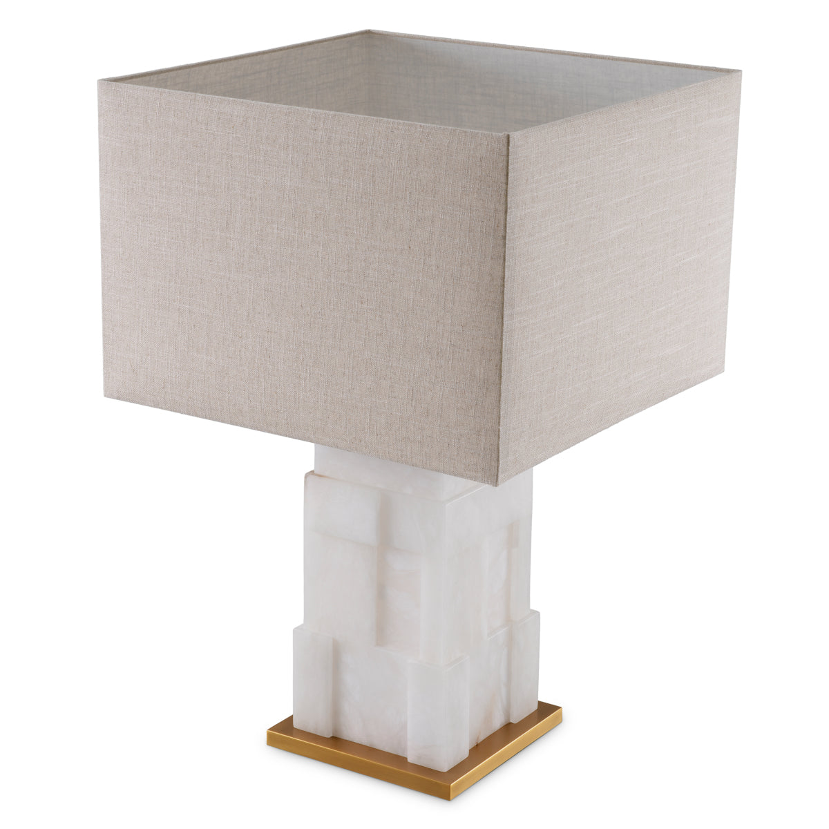 Alabaster Base Table Lamp Fabiano | Eichholtzmh.com