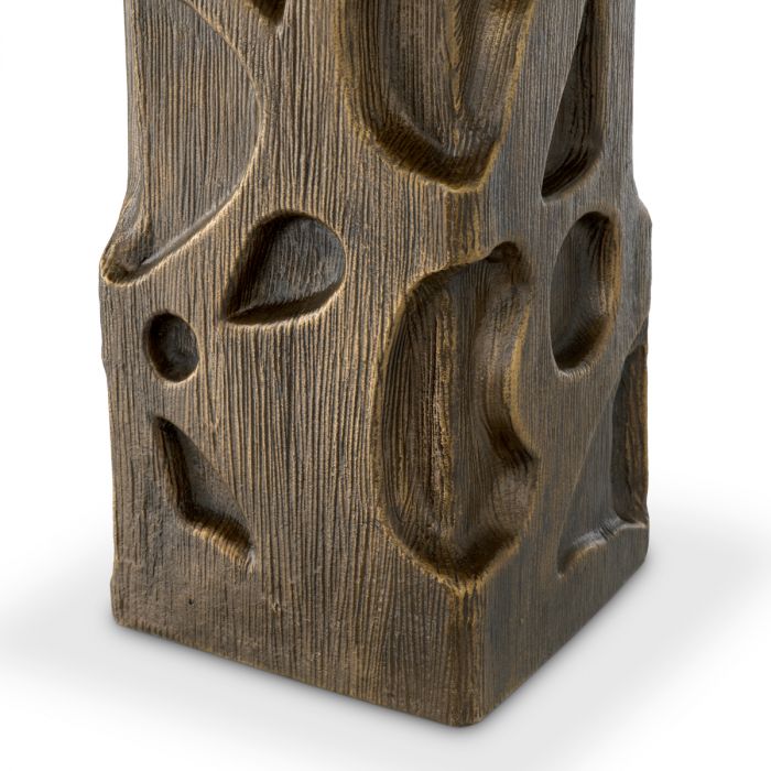 Table Lamp Enzo vintage brass finish incl shade