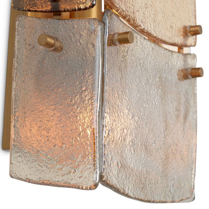 Wall Lamp Laurent antique brass finish