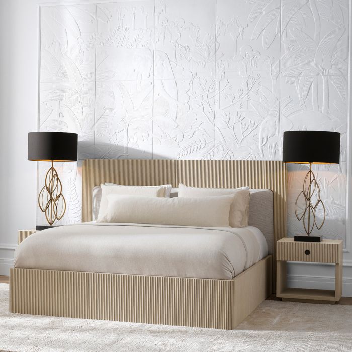 Table Lamp Bellamont vintage brass finish incl shade