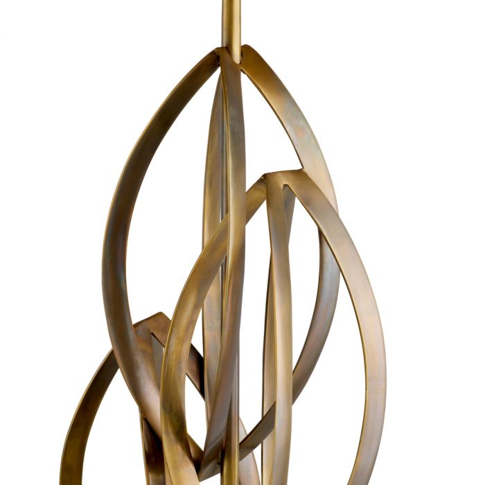 Table Lamp Bellamont vintage brass finish incl shade