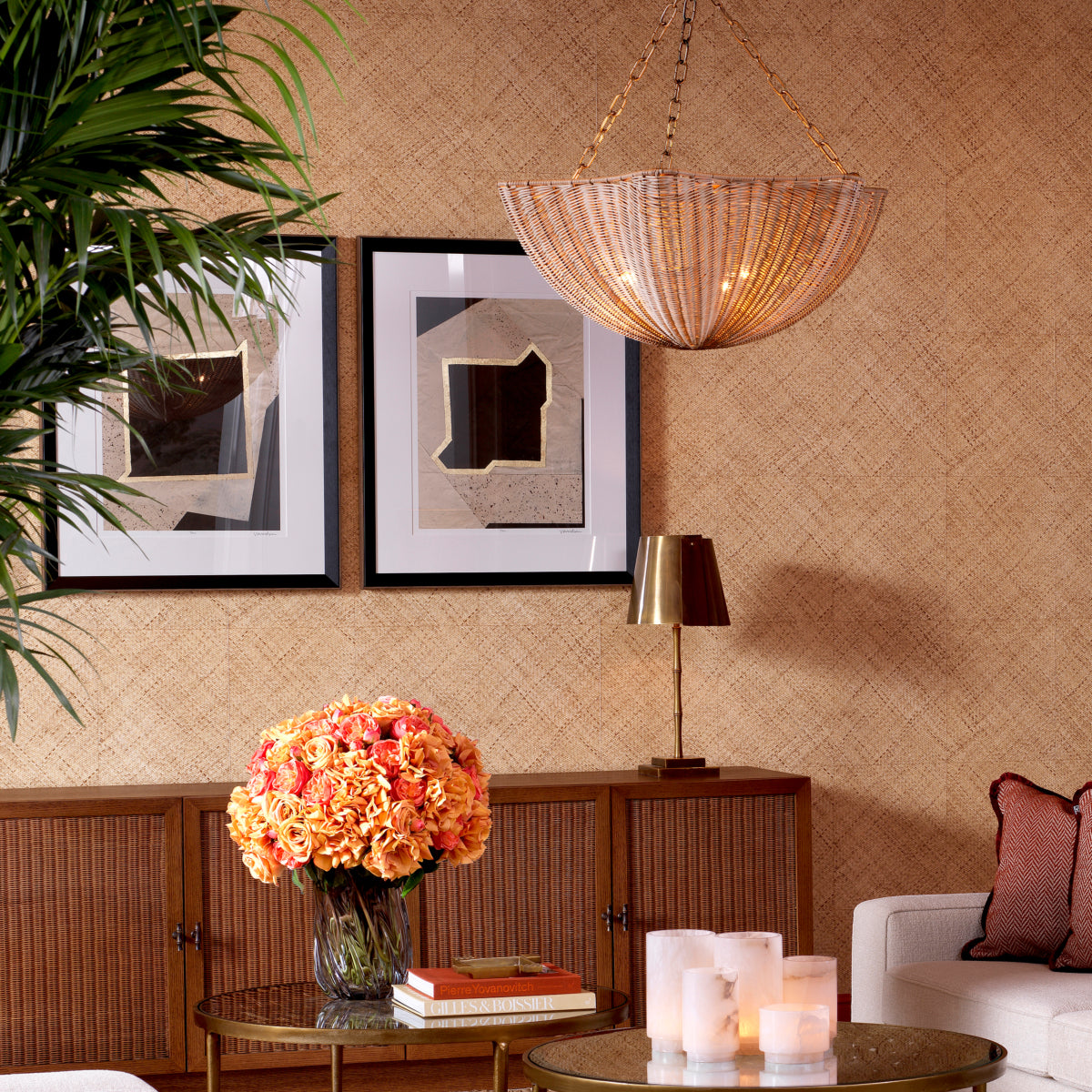 Modern Artwork Set (2) Creased Umber | Eichholtzmh.com